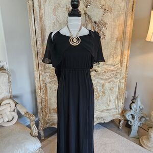 Elegant Black Women's Dress Sizes XL And L